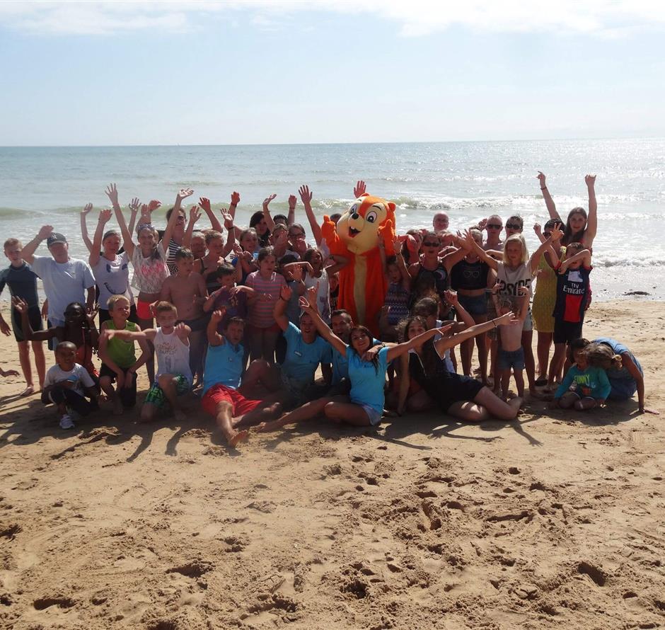 club ado à la plage de Saint-Jean-de-Monts 