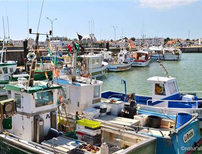 Grandes marées sur la côte vendéenne à St Jean de monts près du Camping Les Sirènes 3 étoiles