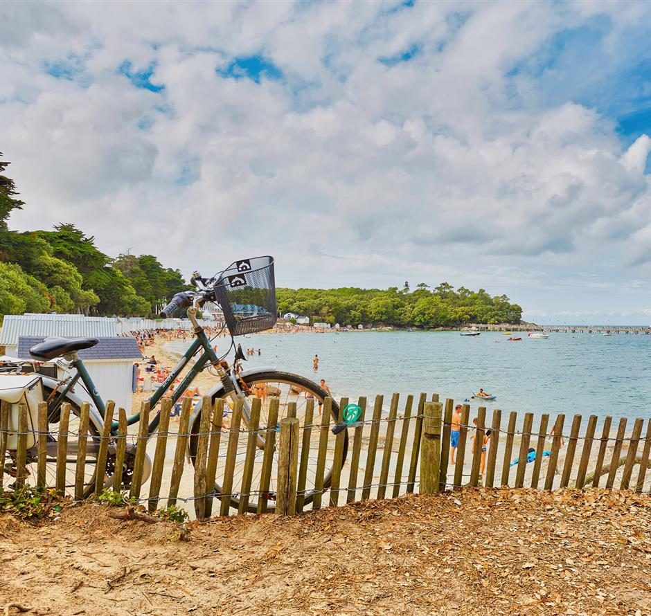 Vélo le long de la Côte de Lumière en Vendée 