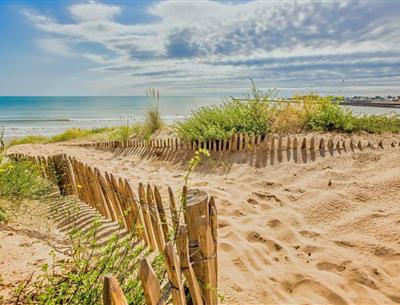 Plage de Saint-Jean-de-Monts en Vendée près du Camping Les Sirènes 3 étoiles