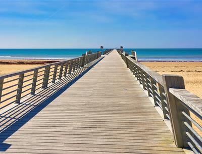 Plage de Saint-Jean-de-Monts en Vendée près du Camping Les Sirènes 3 étoiles
