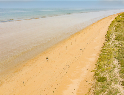 Trail bord de mer Saint-Jean-de-Monts en Vendée près du camping Les Sirènes 3 étoiles