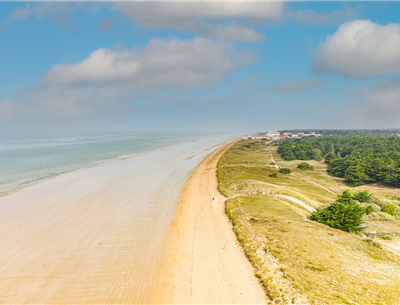Trail bord de mer Saint-Jean-de-Monts en Vendée près du camping Les Sirènes 3 étoiles