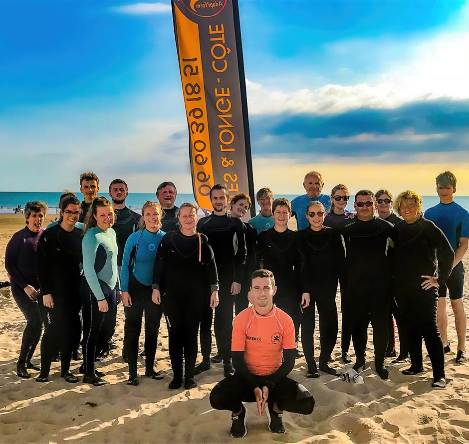 club ado à la plage de Saint-Jean-de-Monts 