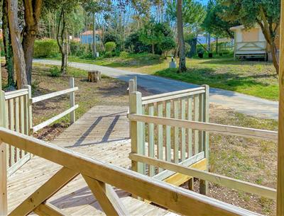 Terrasse du Cottage 4 personnes 2 chambres PMR
