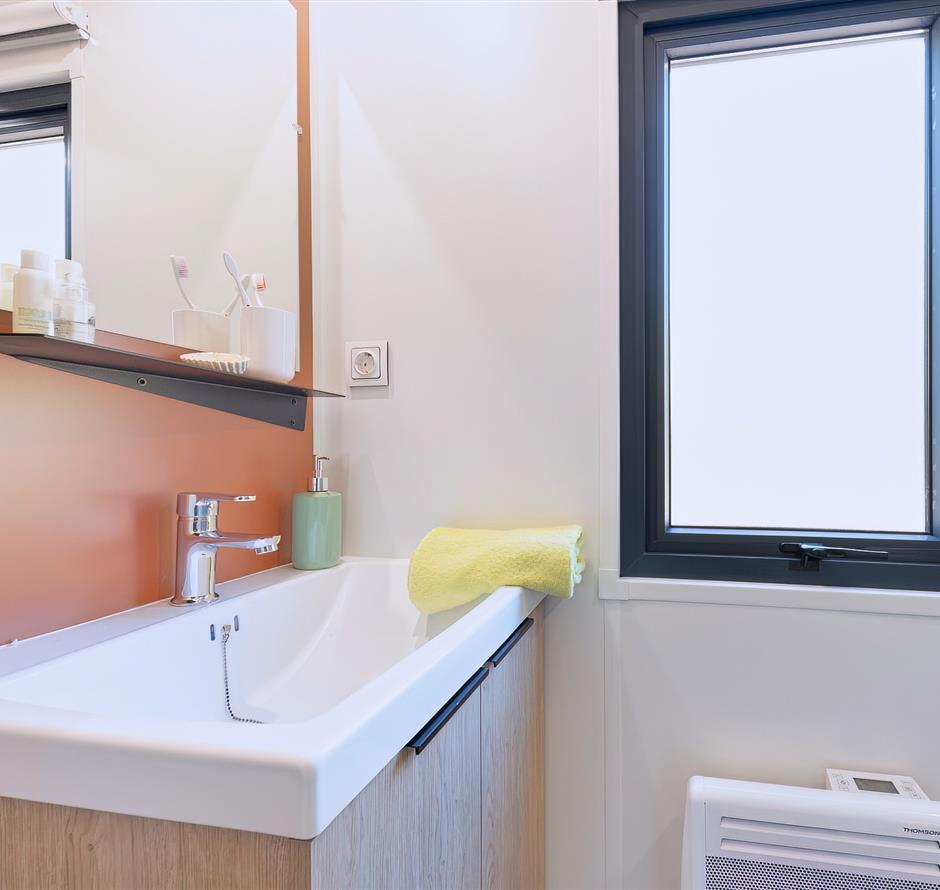 salle de bain du Cottage 2 pers 4 fleurs 