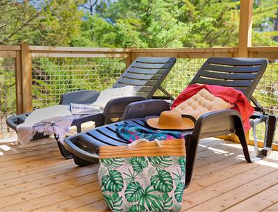terrasse du Cottage 2-3 pers 4 fleurs