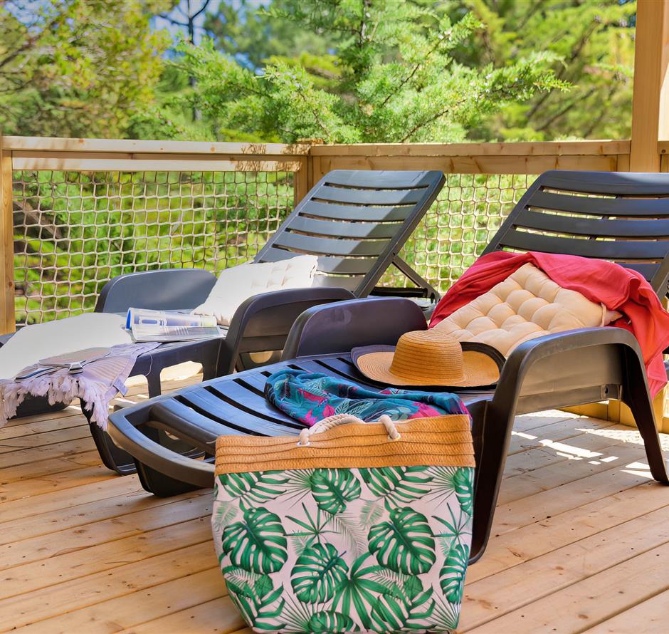 terrasse du Cottage 2-3 pers 4 fleurs 