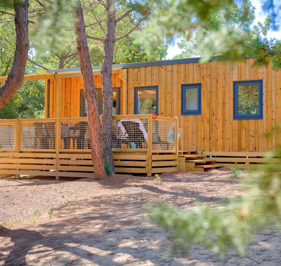 Vue extérieure du Cottage 6 personnes 3 fleurs 