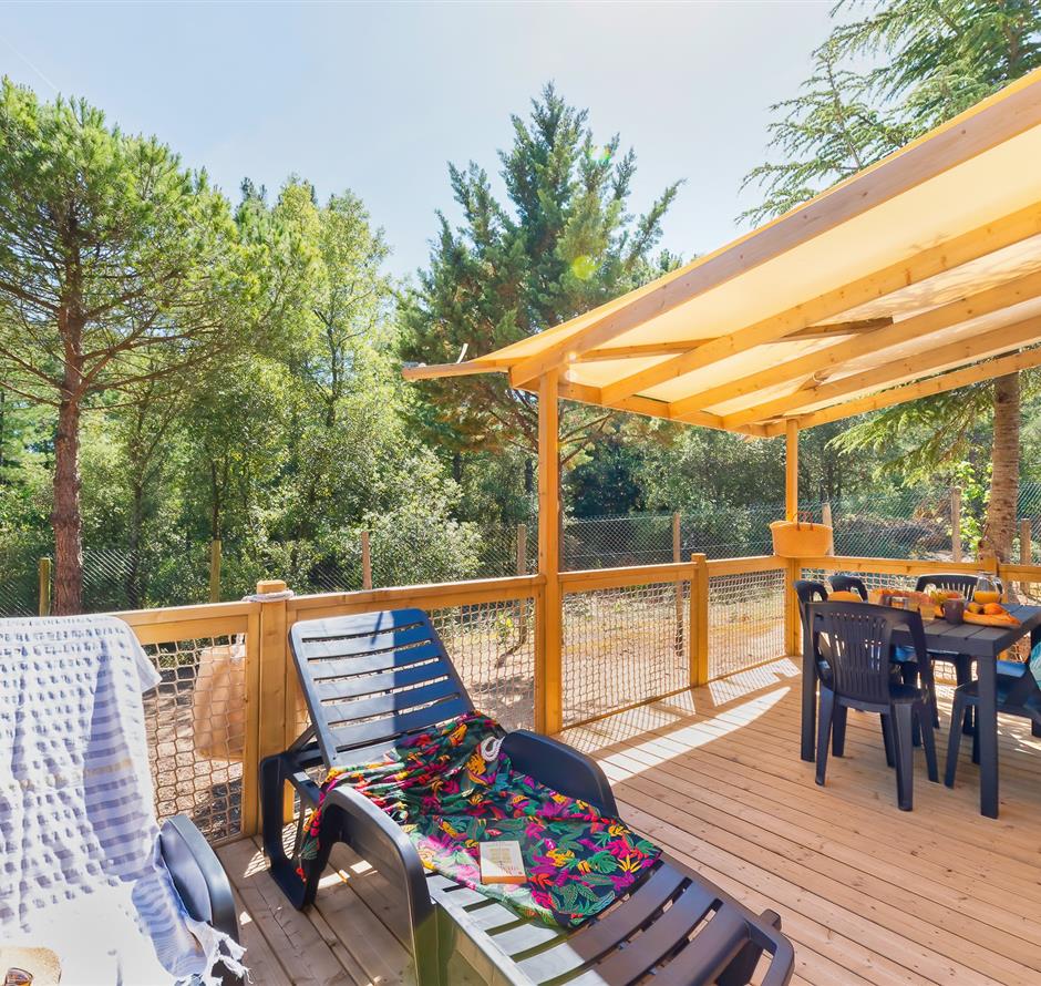 Terrasse du Cottage 5 pers 3 fleurs 
