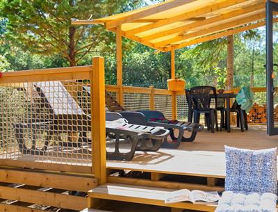 Terrasse du Cottage 5 pers 3 fleurs