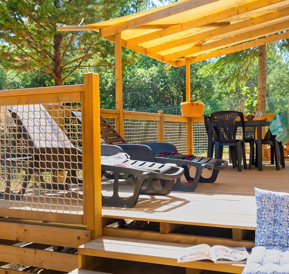 Terrasse du Cottage 5 pers 3 fleurs 