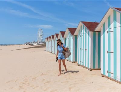 Plage de Saint-Jean-de-Monts en Vendée près du Camping Les Sirènes 3 étoiles
