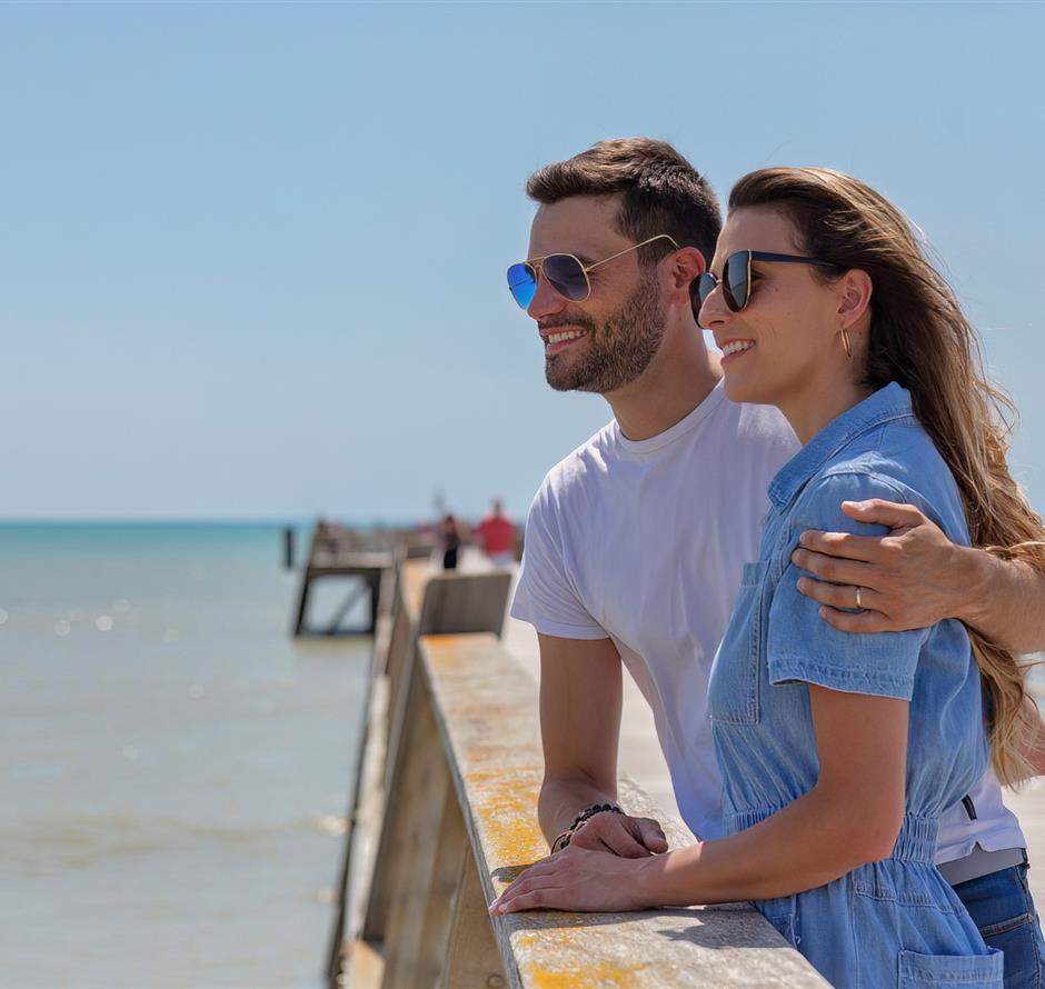 Plage de Saint-Jean-de-Monts en Vendée près du Camping Les Sirènes 3 étoiles 