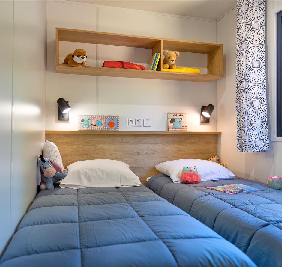 Chambre du Cottage 6 personnes 3 chambres 4 fleurs 