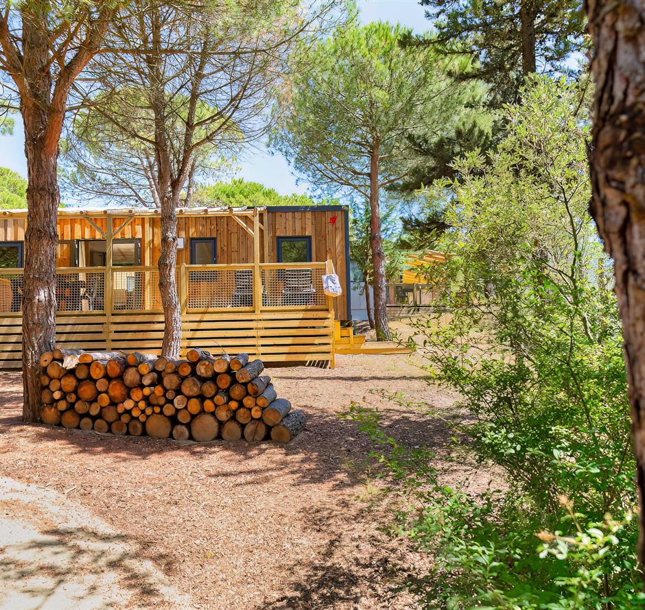 Vue extérieur Cottage 6 personnes 3 chambres 4 fleurs 