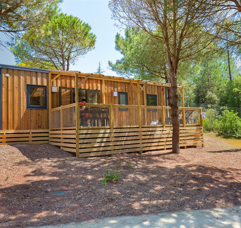 Vue extérieur Cottage 6 personnes 3 chambres 4 fleurs 