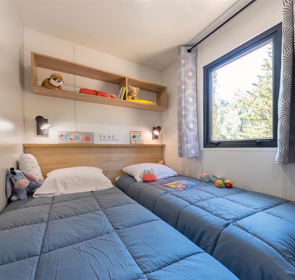 Chambre du Cottage 6 personnes 3 chambres 4 fleurs 