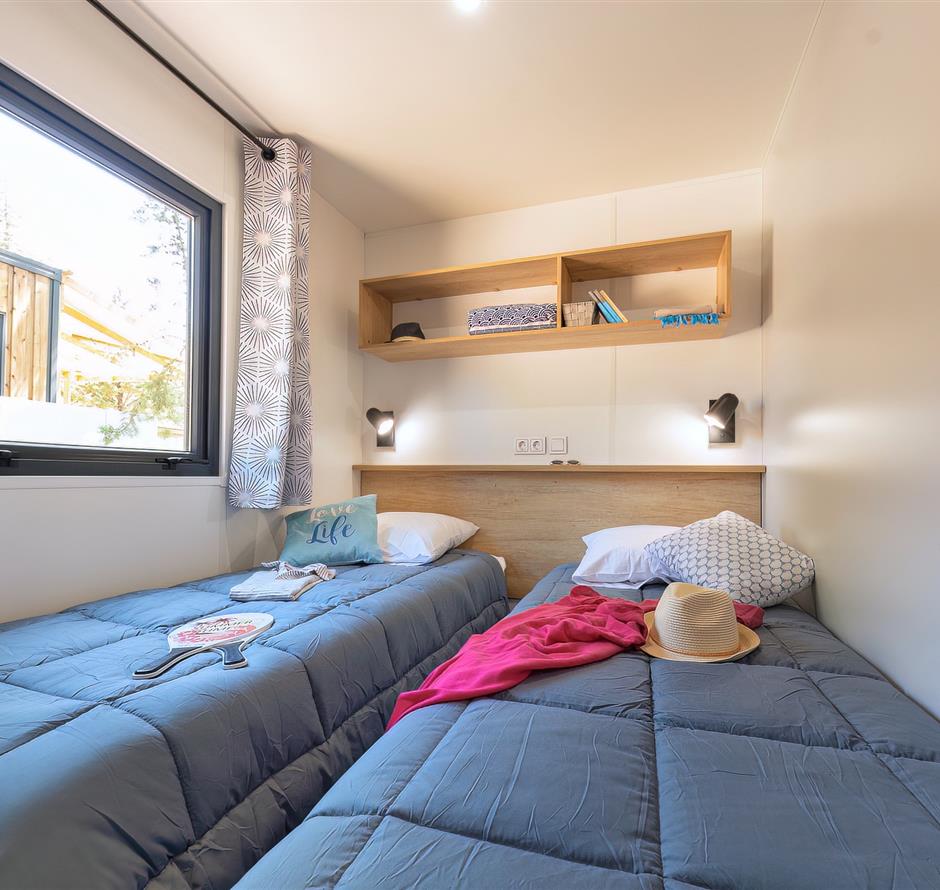 Chambre du Cottage 6 personnes 3 chambres 4 fleurs 