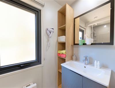 Salle de bain du Cottage 6 personnes 3 chambres 4 fleurs
