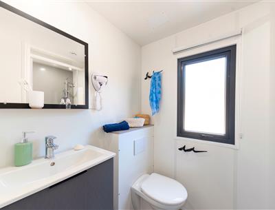 Salle de bain du Cottage 6 personnes 3 chambres 4 fleurs