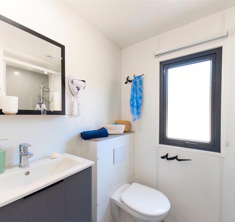 Salle de bain du Cottage 6 personnes 3 chambres 4 fleurs 