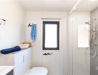 Salle de bain du Cottage 6 personnes 3 chambres 4 fleurs