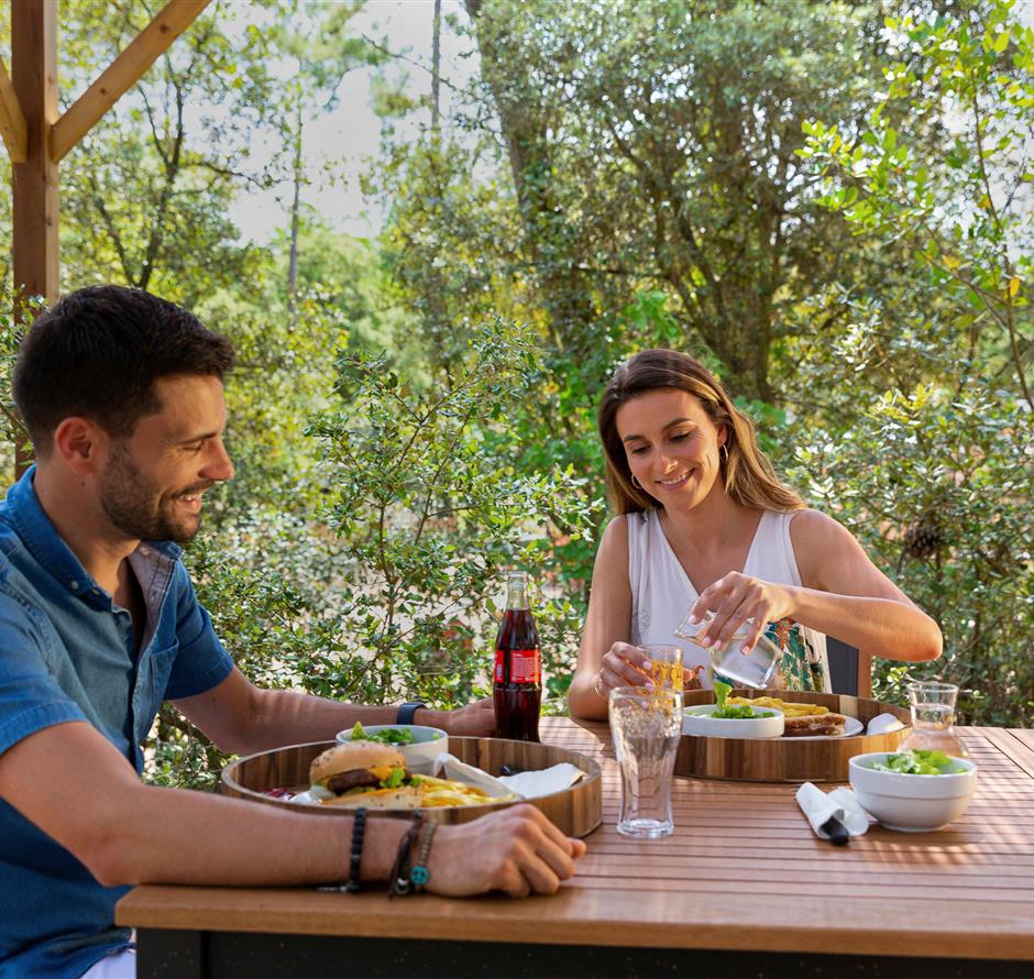Snack au Camping Les Sirènes 