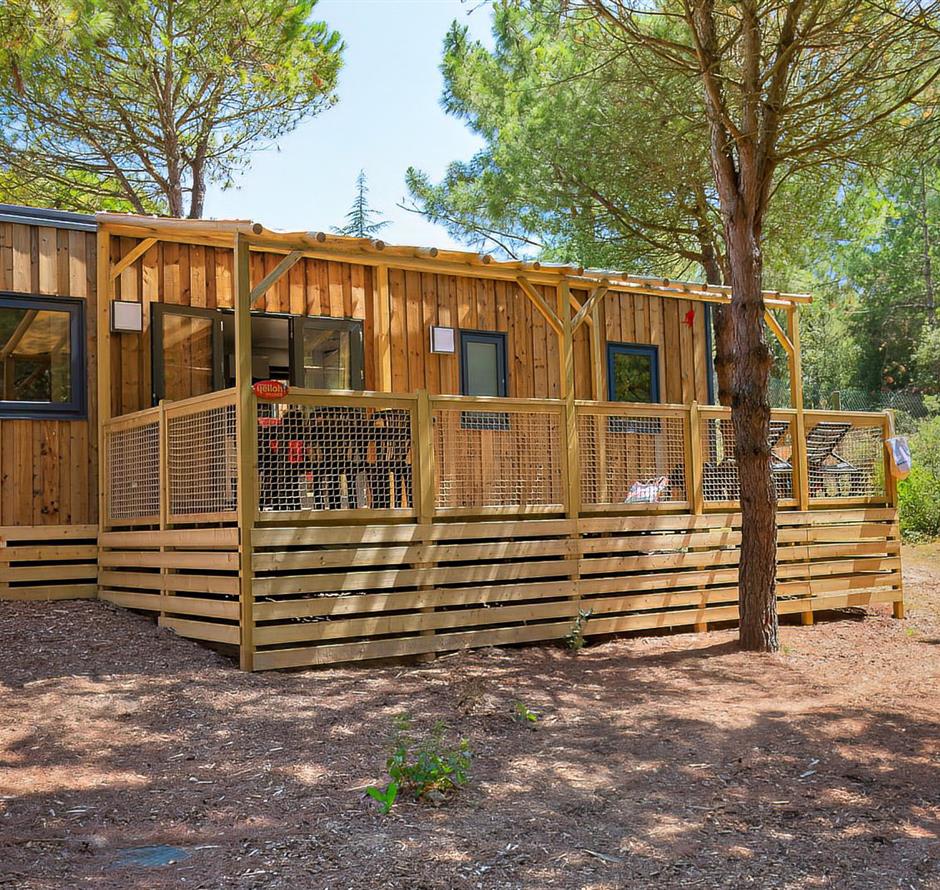Vue extérieur Cottage 6 personnes 3 chambres 4 fleurs 