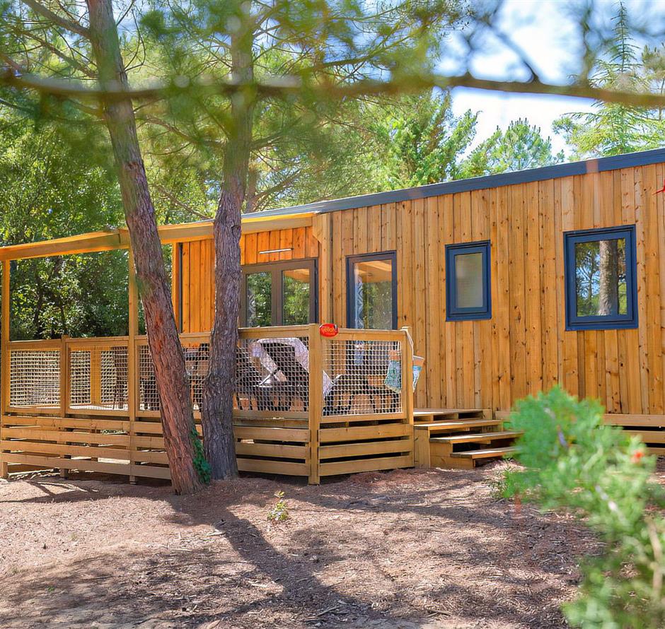 Vue extérieure du Cottage 6 personnes 3 fleurs 