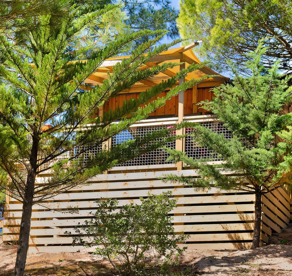 Vue extérieure Cottage 2 pers 4 fleurs 