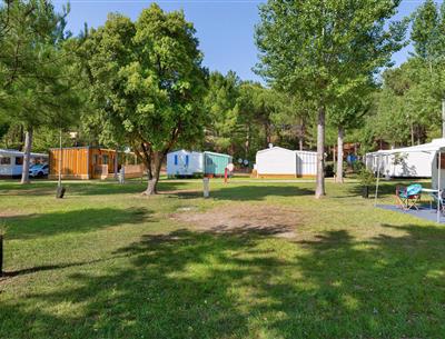 Emplacements nus sans électricité au camping Les Sirènes à Saint-Jean-de-Monts