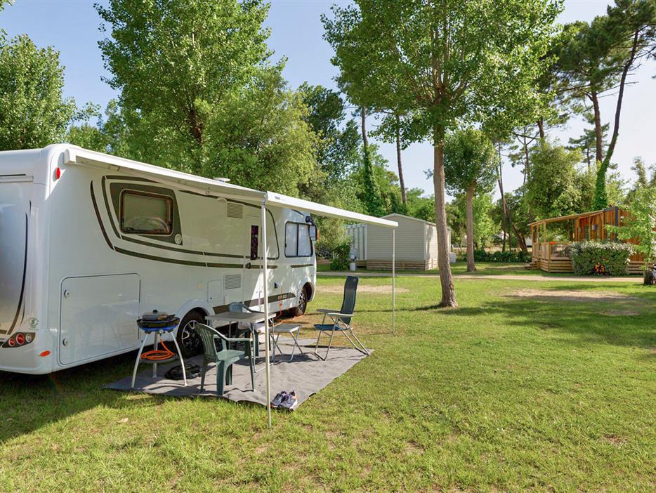 Emplacements nus avec électricité 2 fleurs au Camping Les Sirènes - CAMPING**** Les Sirènes