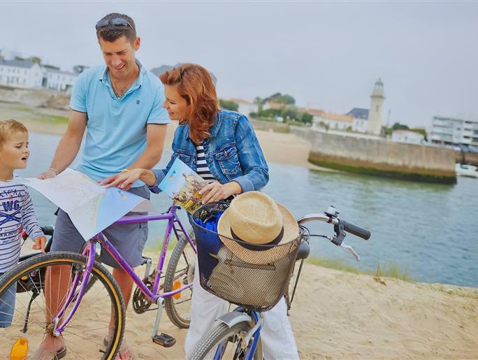 Pistes cyclables à Saint Jean de Monts en Vendée près du Camping Les Sirènes 3 étoiles