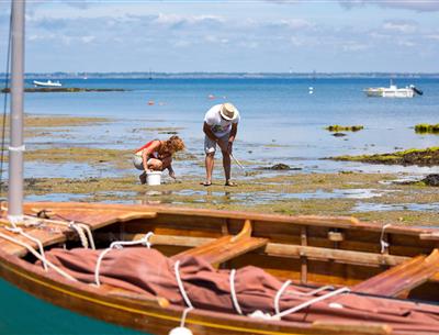 Grandes marées sur la côte vendéenne à St Jean de monts près du Camping Les Sirènes 3 étoiles
