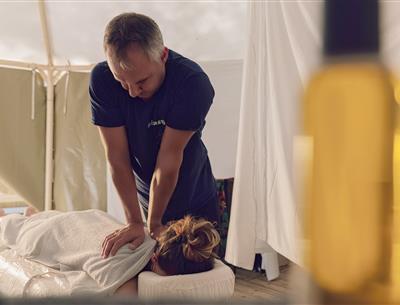 Massage de bien être au camping Les Sirènes 4 étoiles à Saint-Jean-de-Monts