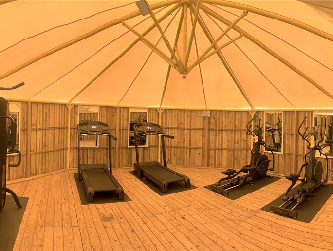 Salle de remise en forme au Camping Les Sirènes 4 étoiles à Saint-Jean-de-Monts