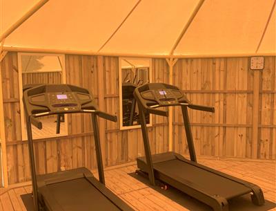 Salle de remise en forme au Camping Les Sirènes 4 étoiles à Saint-Jean-de-Monts
