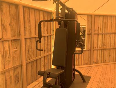 Salle de remise en forme au Camping Les Sirènes 4 étoiles à Saint-Jean-de-Monts