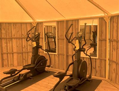 Salle de remise en forme au Camping Les Sirènes 4 étoiles à Saint-Jean-de-Monts