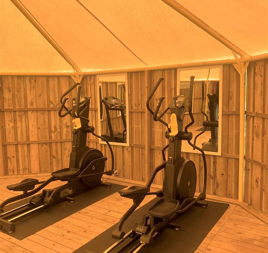 Salle de remise en forme au Camping Les Sirènes 4 étoiles à Saint-Jean-de-Monts 