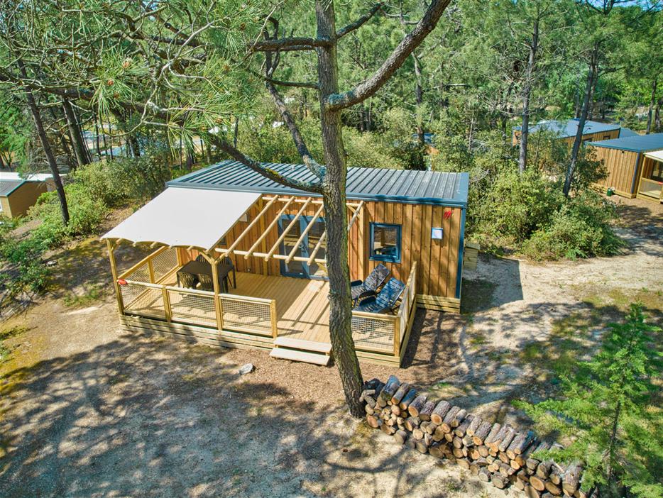 Cottage 4 personnes 2 chambres 2 salles de bain 4 fleurs - CAMPING**** Les Sirènes