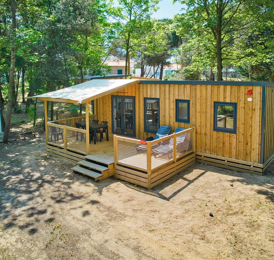 Vue extérieure du Cottage 6 personnes 3 fleurs 