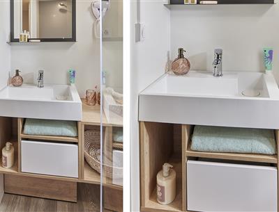 Salle de bain du Cottage 4 personnes premium