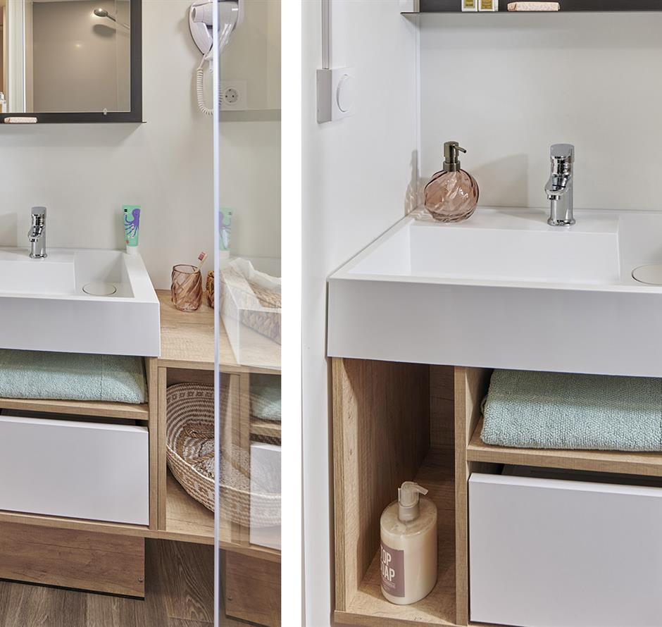 Salle de bain du Cottage 4 personnes premium 