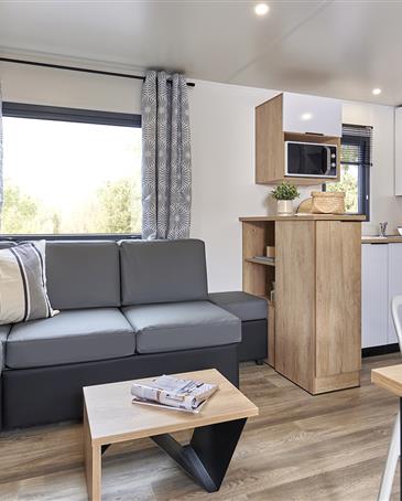 Cuisine du Cottage 6 personnes premium - CAMPING**** Les Sirènes