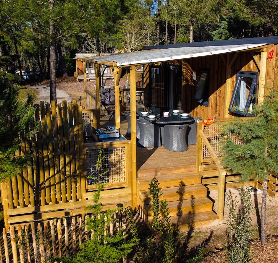 Vue extérieure du Cottage 4 personnes premium 